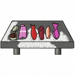 Foods And Sweets Embroidery Design 4